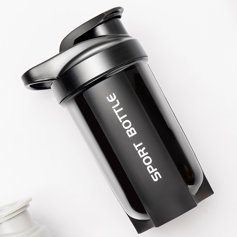 Nutrition Gym - Botol air bubuk Protein portabel, botol