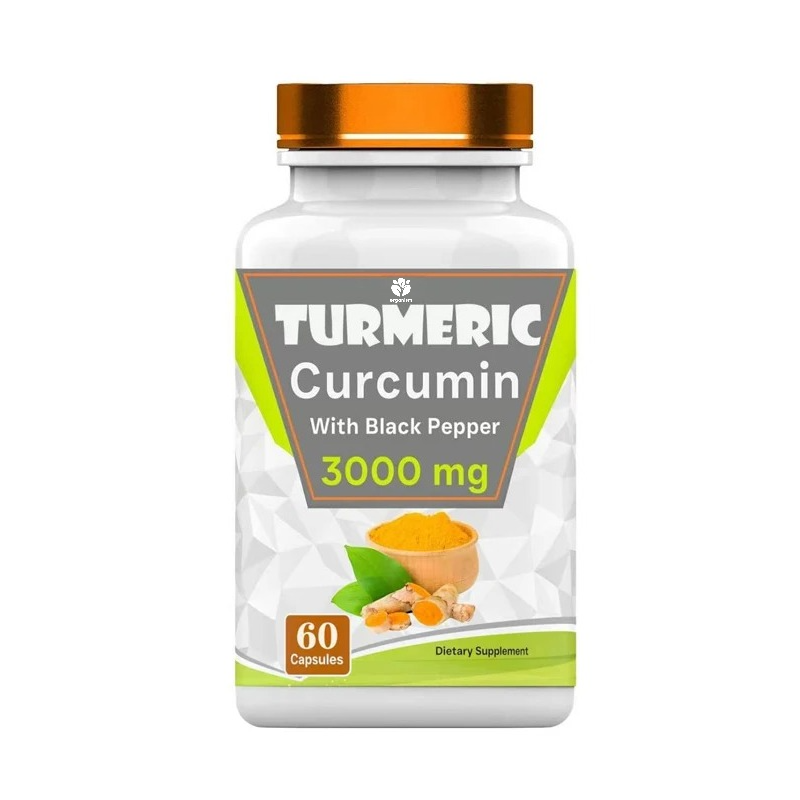 Turmeric Curcumin Capsule - Kapsul Kunyit Kurkumin yang Mengandung Lada