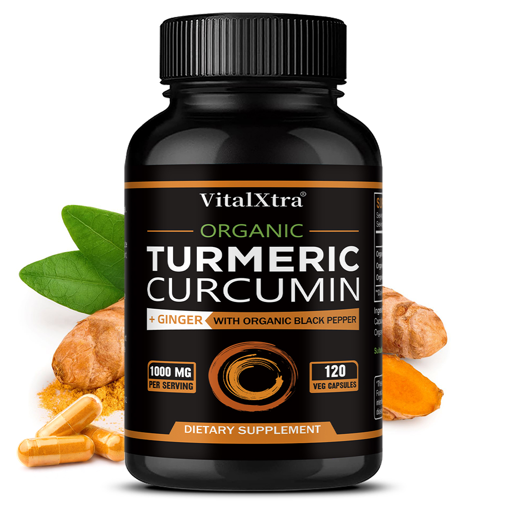 Turmeric Curcumin Capsule - Kunyit Kurkumin dengan Lada Hitam &