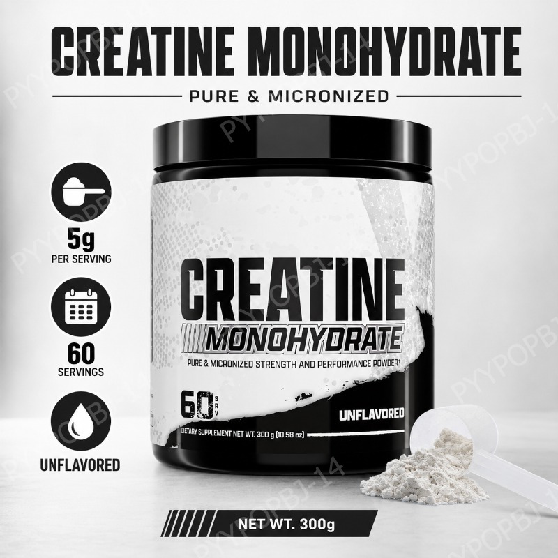 Creatine Monohydrate Powder - Bubuk Creatine Monohydrate 5g Per Sajian