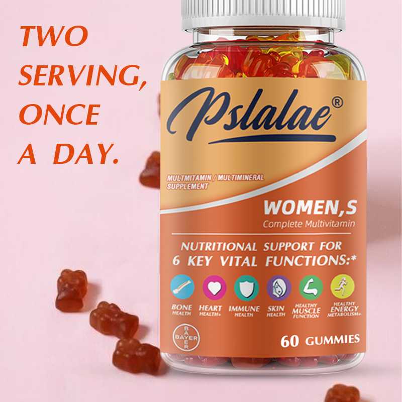 Multivitamin Gummy Adult - Permen Multivitamin Wanita - Energi, Suasana