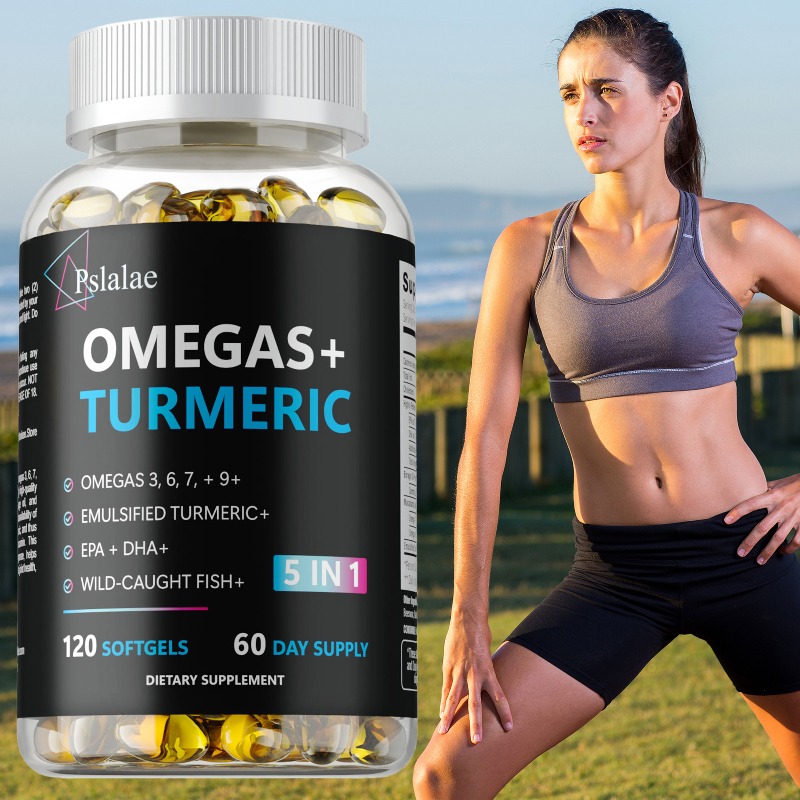 Kapsul Omega+ Kunyit - Meningk - Turmeric Curcumin Capsule ulasan dan harga