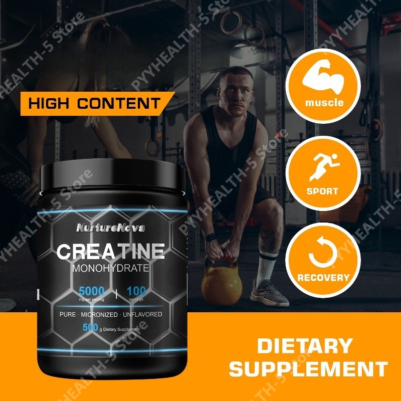 Bubuk Creatine Monohydrate 500 - Creatine Monohydrate Powder ulasan dan harga