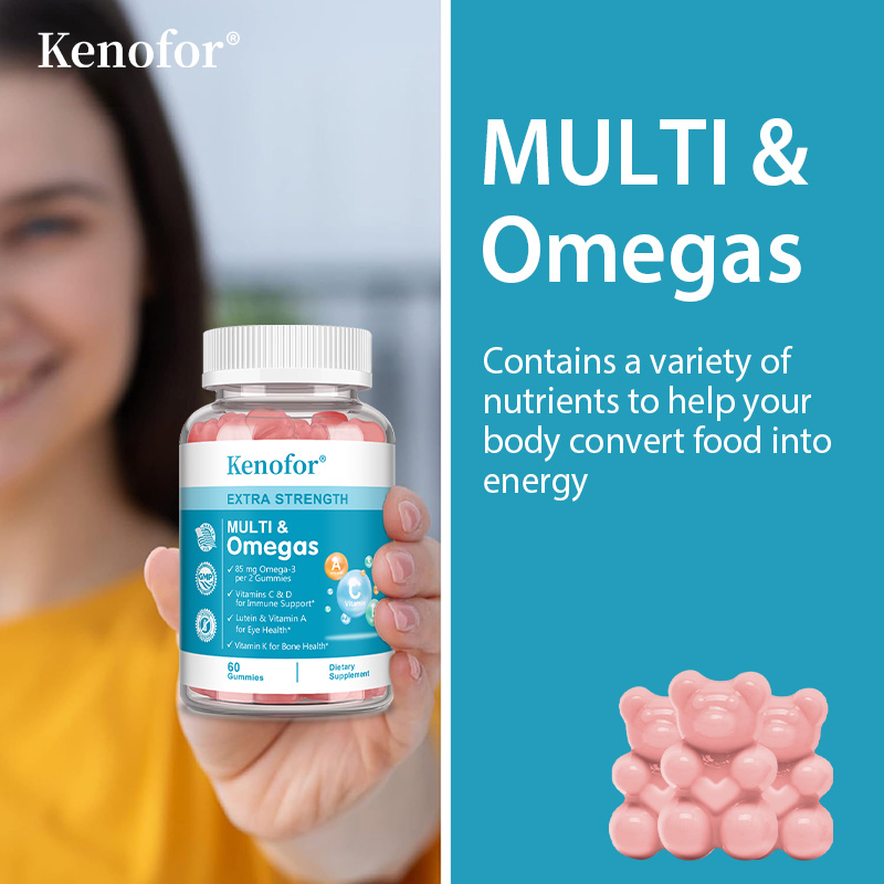 Permen Multivitamin, Kaya akan - Multivitamin Gummy Adult ulasan dan harga