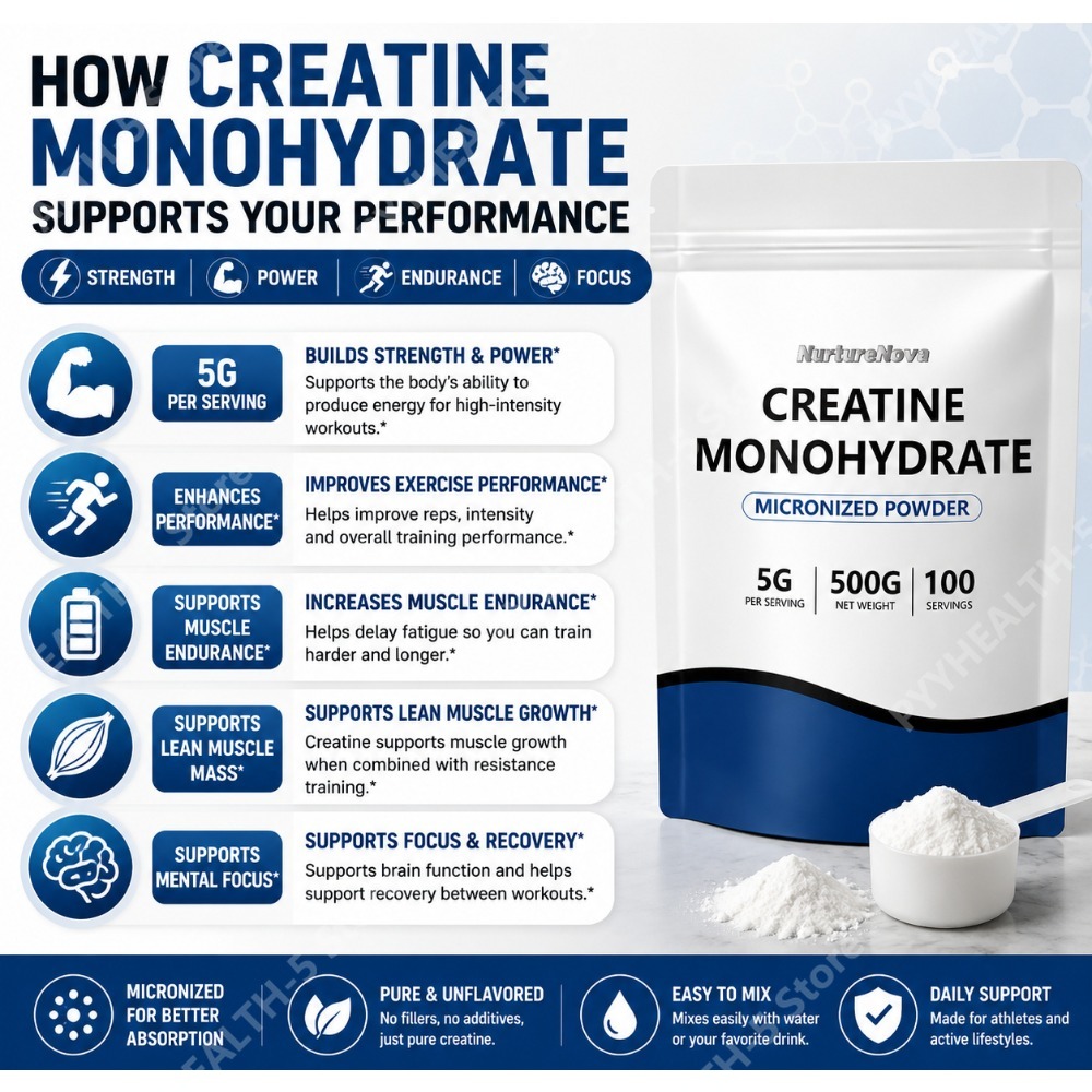 Bubuk Creatine Monohydrate Mik - Creatine Monohydrate Powder ulasan dan harga