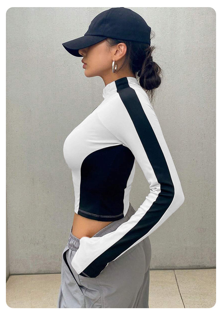 Pakaian Yoga Jaket Kerah Berdi - Fitness & Nutrition Lab ulasan dan harga