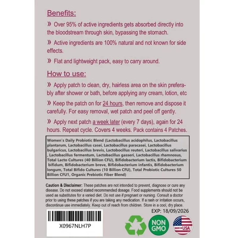Probiotik Untuk Wanita & Prebi - Probiotics Women Health ulasan dan harga