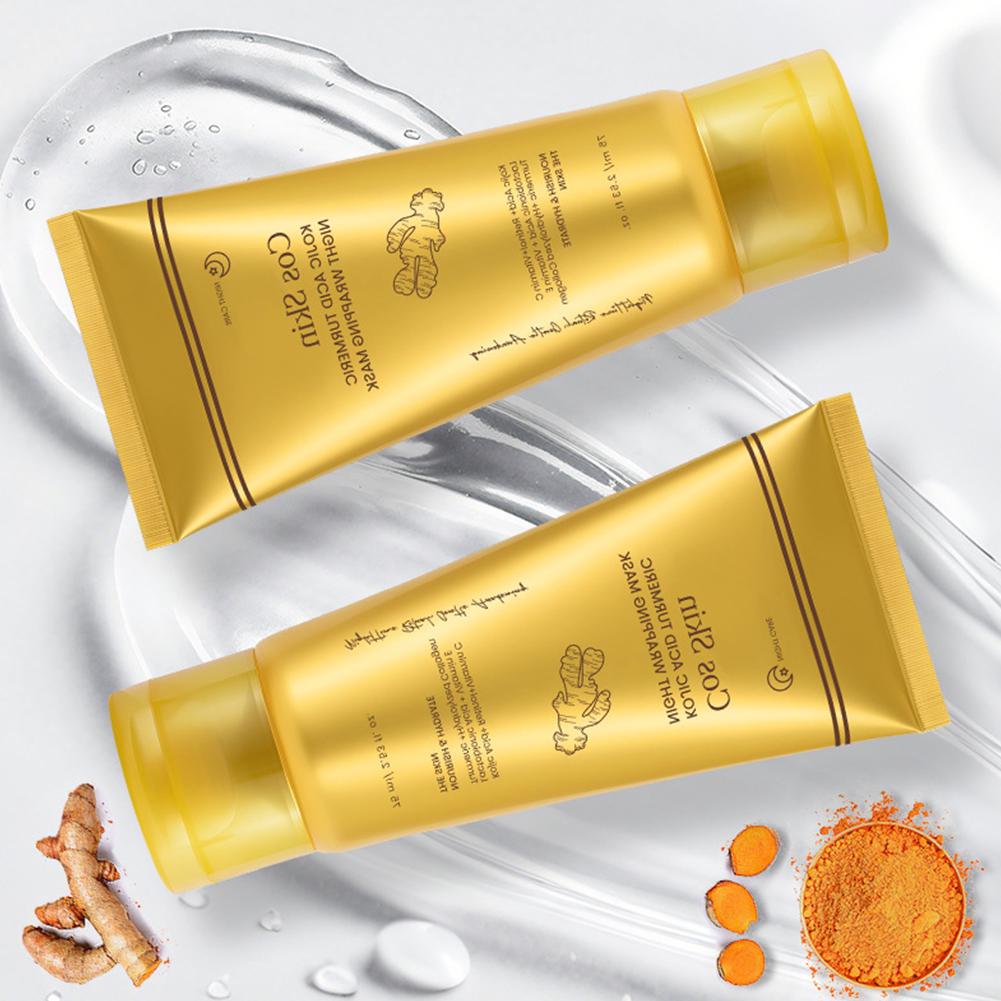 Masker Peel Off Kunyit Asam Ko - Turmeric Curcumin Capsule ulasan dan harga