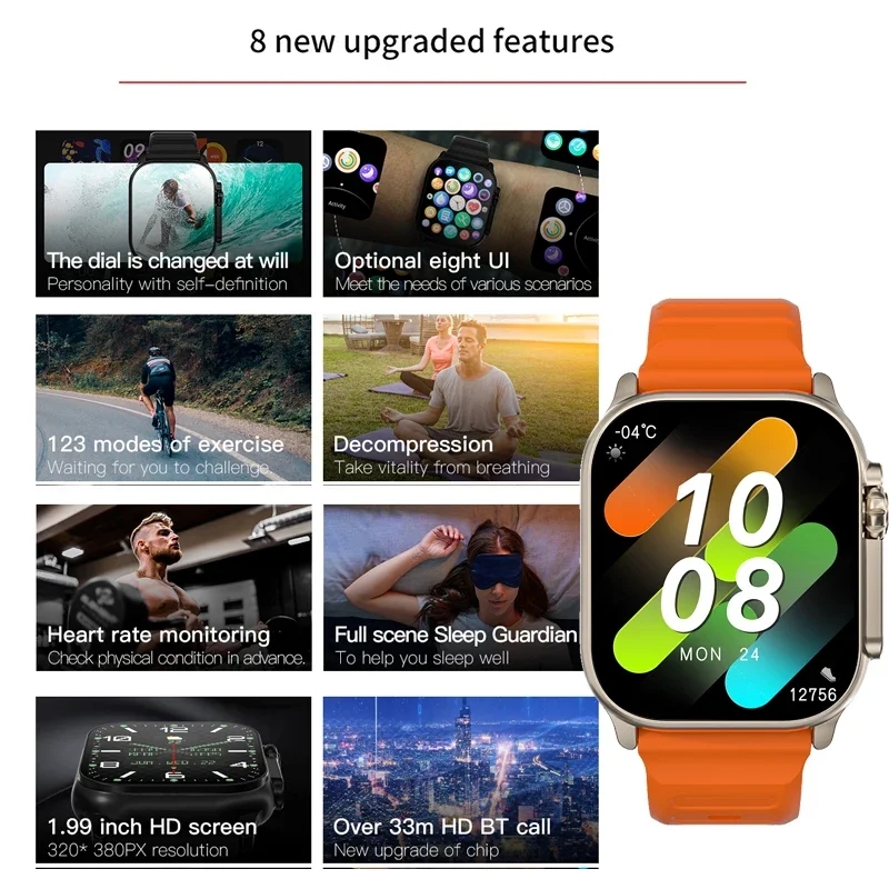 T900 Ultra 2 Jam Tangan Pintar - Nutrition Gym ulasan dan harga