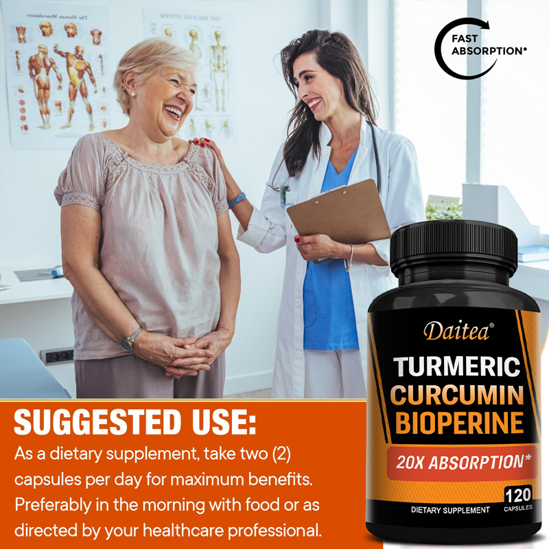 Kapsul Kunyit Kurkumin 2500mg  - Turmeric Curcumin Capsule ulasan dan harga