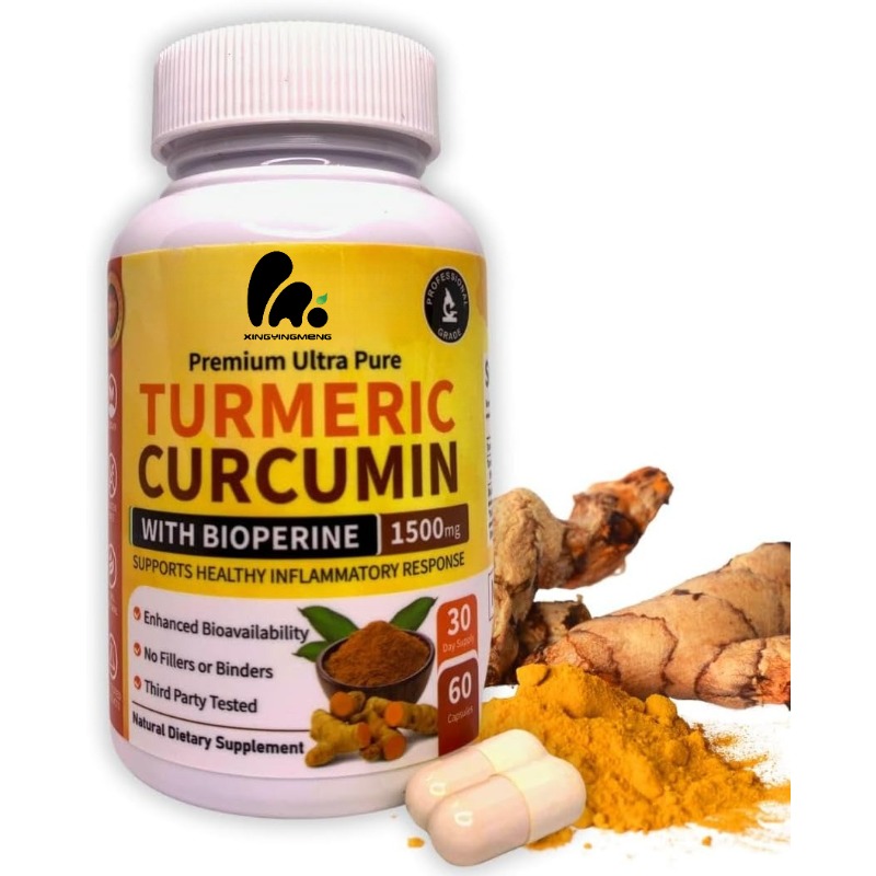 Suplemen Kunyit Kurkumin dan B - Turmeric Curcumin Capsule ulasan dan harga