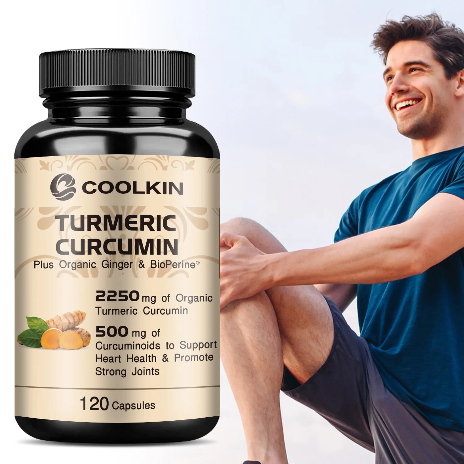 Kurkumin Kunyit - dengan 95% K - Turmeric Curcumin Capsule ulasan dan harga
