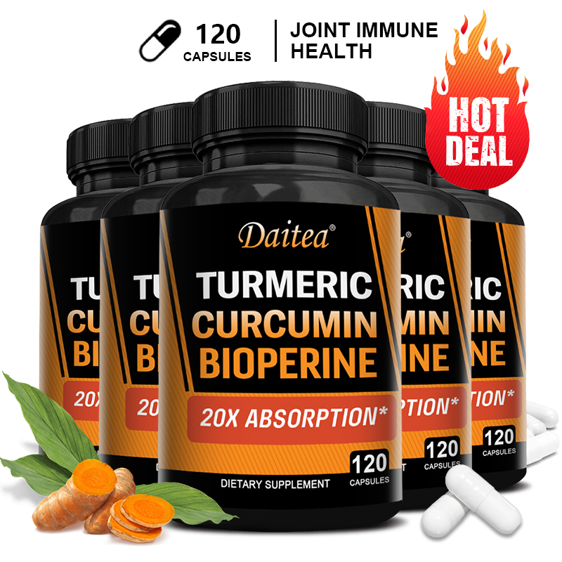 Kunyit Kurkumin dengan BioPeri - Turmeric Curcumin Capsule ulasan dan harga
