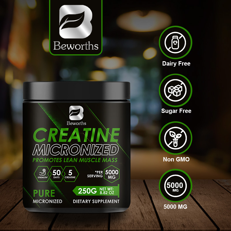 Bubuk Creatine Monohydrate Bew - Creatine Monohydrate Powder ulasan dan harga