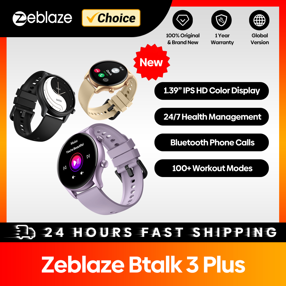 Zeblaze Btalk 3 Plus jam tanga - Nutrition Gym ulasan dan harga