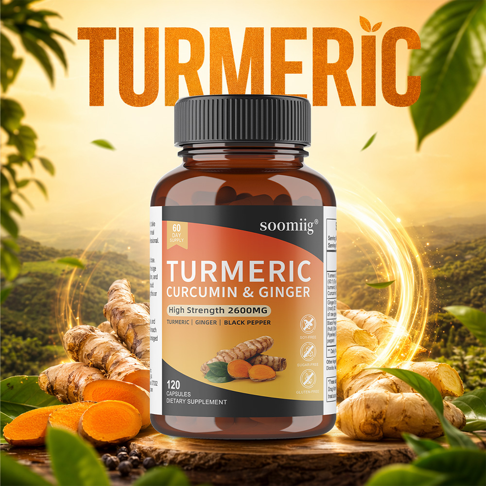 Kapsul Kunyit Kurkumin dengan  - Turmeric Curcumin Capsule ulasan dan harga