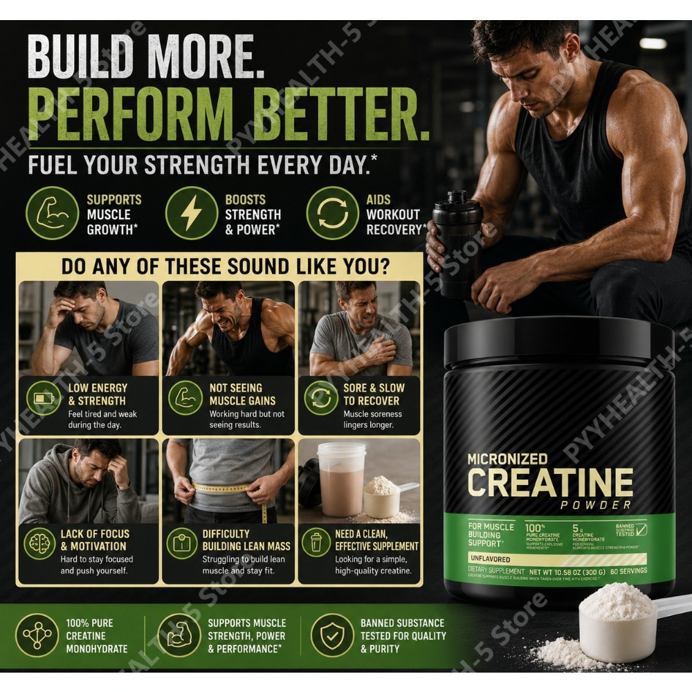 Bubuk Creatine Monohydrate Tan - Creatine Monohydrate Powder ulasan dan harga