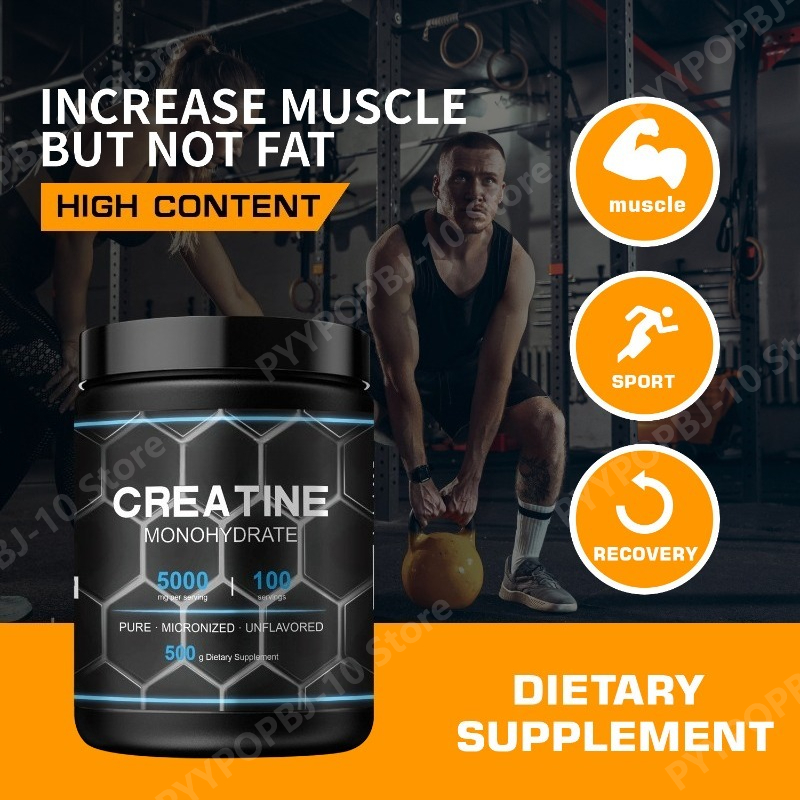 Bubuk Creatine Monohydrate Mur - Creatine Monohydrate Powder ulasan dan harga