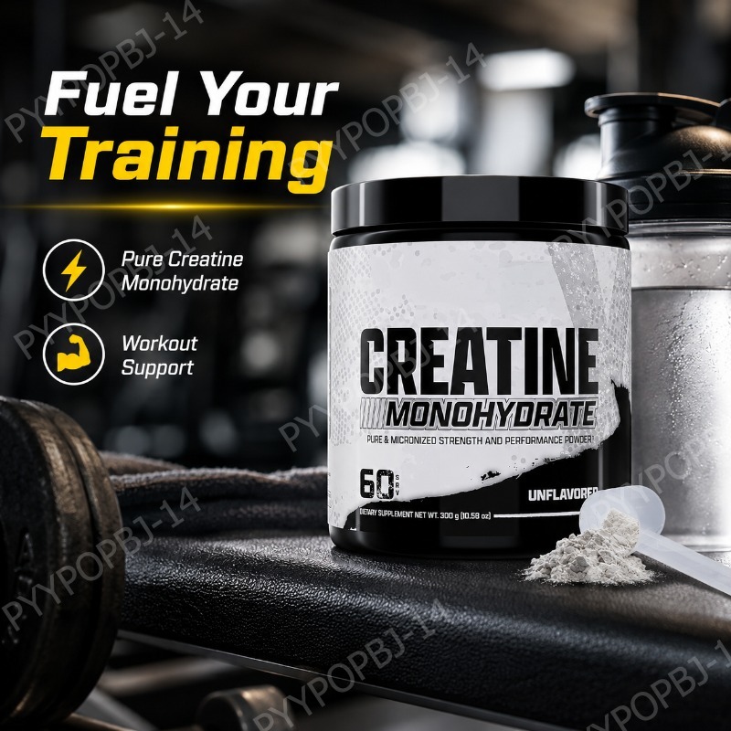 Bubuk Creatine Monohydrate 5g  - Creatine Monohydrate Powder ulasan dan harga