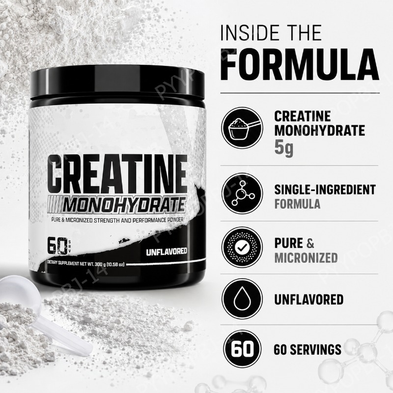Bubuk Creatine Monohydrate 5g  - Creatine Monohydrate Powder ulasan dan harga
