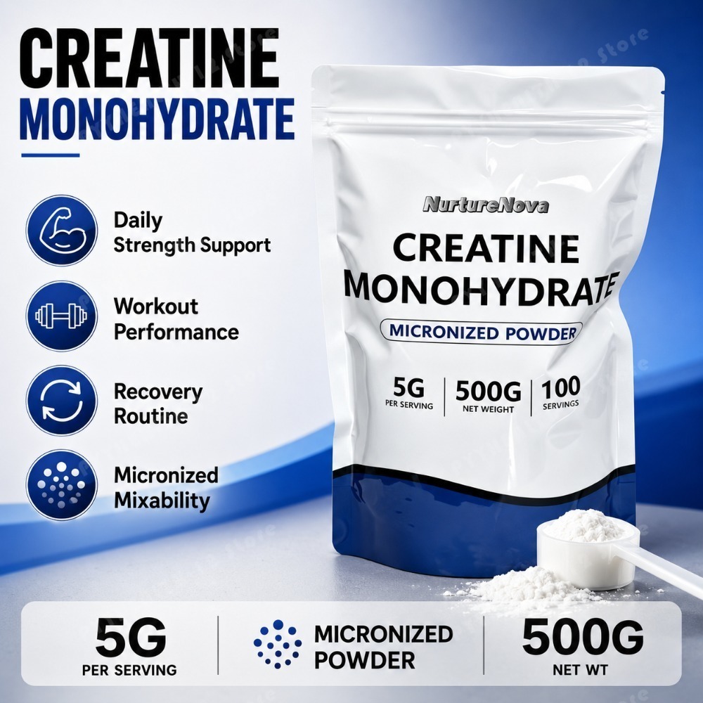 NurtureNova Creatine Monohydra - Creatine Monohydrate Powder ulasan dan harga